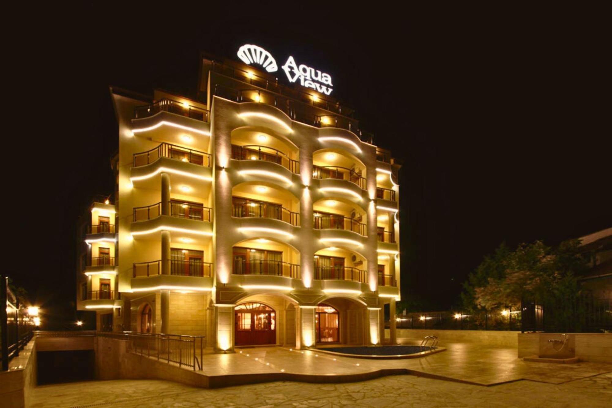 Aqua View Spa Boutique Hotel Golden Sands Exterior photo